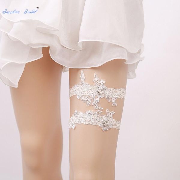 bridal gloves sapphire ivory lace wedding garter with pearls beading 2 pieces/set stretchy for women/bride thigh ring, White
bridal gloves sapphire ivory lace wedding garter with pearls beading 2 pieces/set stretchy for women/bride thigh ring, White