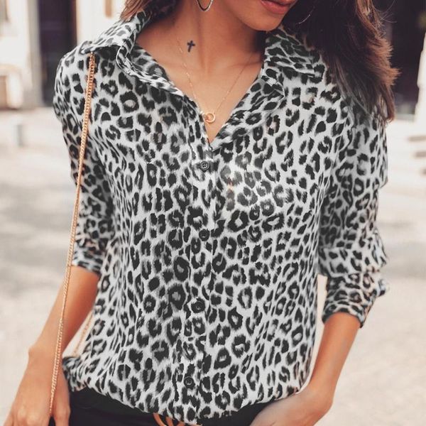 women's t-shirt long sleeve tshirt women v neck leopard print t shirt camiseta mujer loose t-shirts work ladies casual button tees goth, White
women's t-shirt long sleeve tshirt women v neck leopard print t shirt camiseta mujer loose t-shirts work ladies casual button tees goth, White