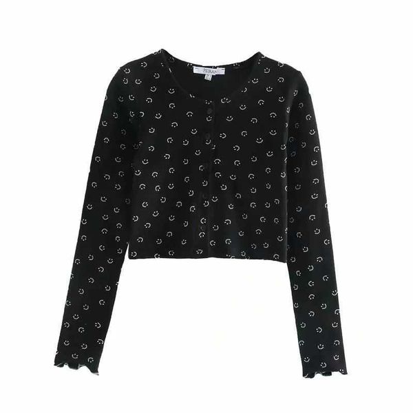 autumn women knit cardigan long sleeves o-neck cropped chic sweater femme vetement ropa mujer 210709, White;black
autumn women knit cardigan long sleeves o-neck cropped chic sweater femme vetement ropa mujer 210709, White;black