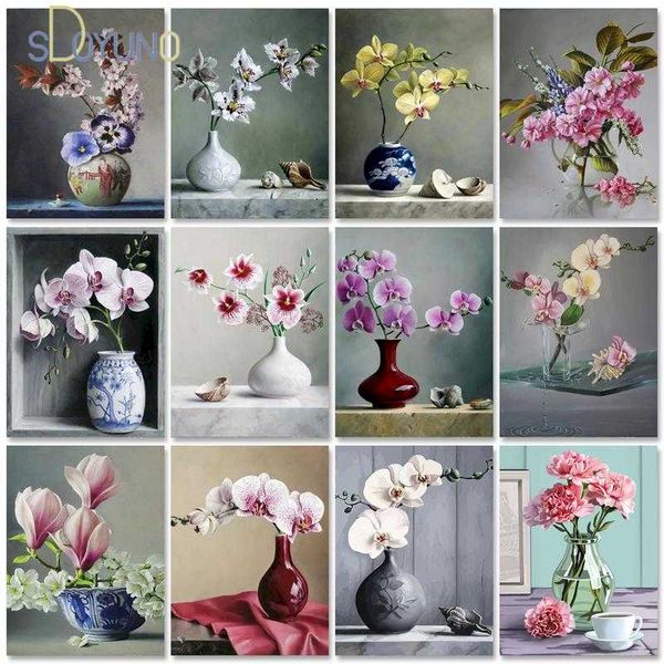 paintings sdoyuno 60x75cm framed oil painting by numbers for adults flower vase picture number home decor living room wall art
paintings sdoyuno 60x75cm framed oil painting by numbers for adults flower vase picture number home decor living room wall art