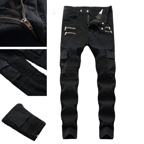 men's jeans summer and autumn skinny motorcycle outerwear harajuku pants sports ripped casual, Blue
men's jeans summer and autumn skinny motorcycle outerwear harajuku pants sports ripped casual, Blue
