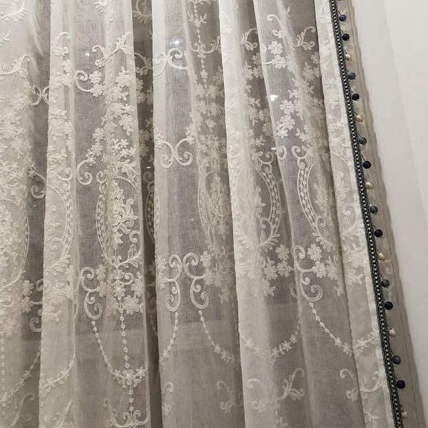 sheer flower embroidered curtains for living room bedroom side beads lace organdy fabric romantic sliding glass door drapes curtain &
sheer flower embroidered curtains for living room bedroom side beads lace organdy fabric romantic sliding glass door drapes curtain &