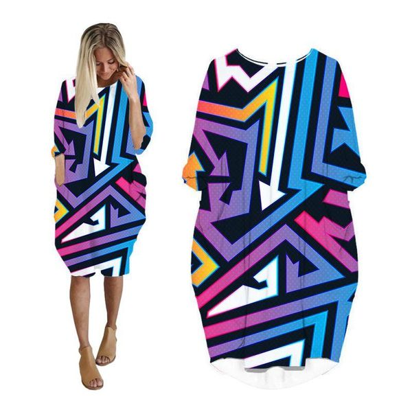 casual dresses midi dress woman geometry 3d print fashion pocket harajuku long sleeve abstract womens streetwear plus size punk clothes, Black;gray
casual dresses midi dress woman geometry 3d print fashion pocket harajuku long sleeve abstract womens streetwear plus size punk clothes, Black;gray