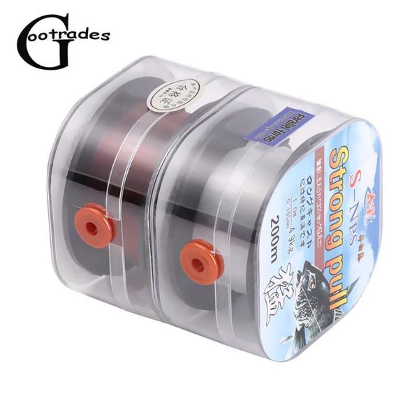 200m fluorocarbon coating fishing line white brown sinking high abrasion resistance stretchable peche carp carbon braid
200m fluorocarbon coating fishing line white brown sinking high abrasion resistance stretchable peche carp carbon braid