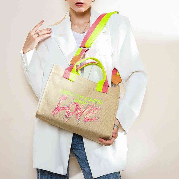 shopping bags sequin letters canvas large tote bag casual women handbags designer brand shoulder crossbody ladies big shopper 220307
shopping bags sequin letters canvas large tote bag casual women handbags designer brand shoulder crossbody ladies big shopper 220307