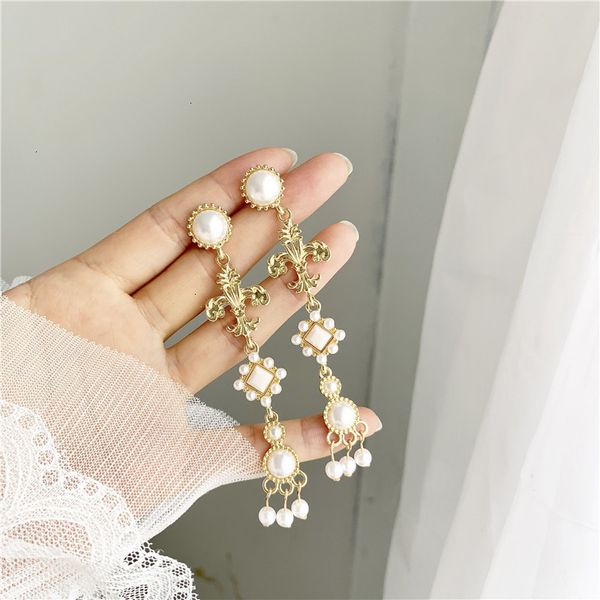 70%off 925 pin baroque cross pearl long korean court style forest super earrings 01my, Golden;silver
70%off 925 pin baroque cross pearl long korean court style forest super earrings 01my, Golden;silver