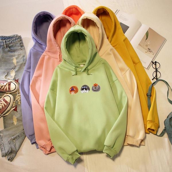 women's hoodies & sweatshirts cute three cats print sweatshirt women 2021 winter long sleeve ladies oversized casual female pullover su, Black
women's hoodies & sweatshirts cute three cats print sweatshirt women 2021 winter long sleeve ladies oversized casual female pullover su, Black