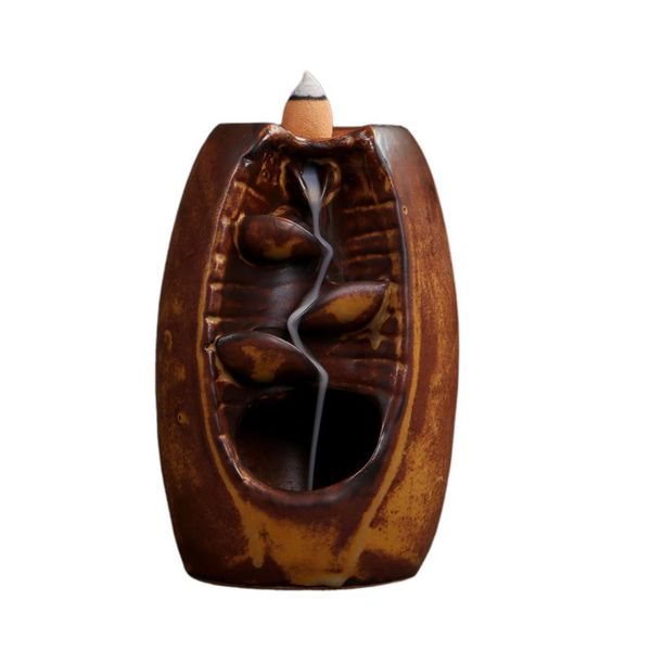fragrance lamps backflow censer smoking flow ceramic incense holder decoration for home office d1
fragrance lamps backflow censer smoking flow ceramic incense holder decoration for home office d1