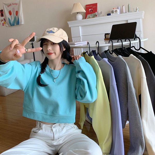 women's hoodies & sweatshirts basic for women o neck thin streetwear female spring autumn solid colour hoodie casual sweatshirt, Black
women's hoodies & sweatshirts basic for women o neck thin streetwear female spring autumn solid colour hoodie casual sweatshirt, Black