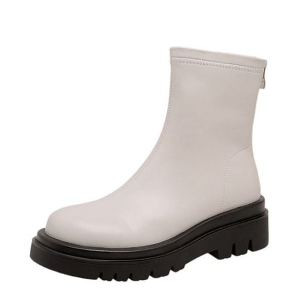 new fashion women real leather ankle boots platform shoes short boots thick bottom winter female footwear size 34-39, Black
new fashion women real leather ankle boots platform shoes short boots thick bottom winter female footwear size 34-39, Black
