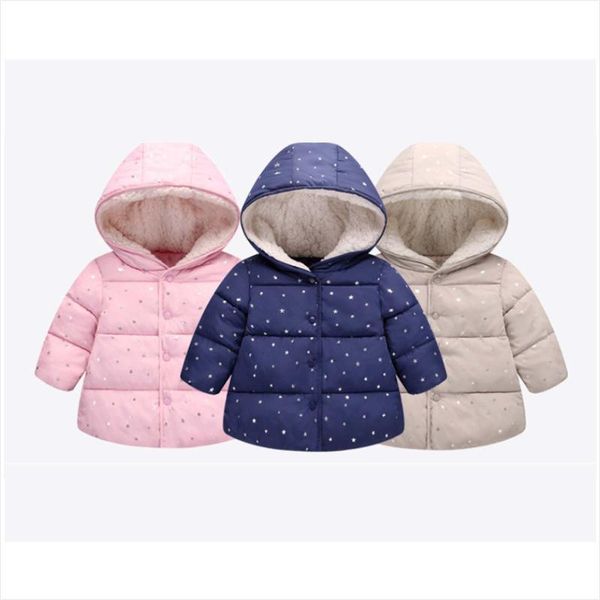 down coat warm children's winter clothes hooded jacket fashion kids star cloth baby thickened outwear clothing, Blue;gray
down coat warm children's winter clothes hooded jacket fashion kids star cloth baby thickened outwear clothing, Blue;gray