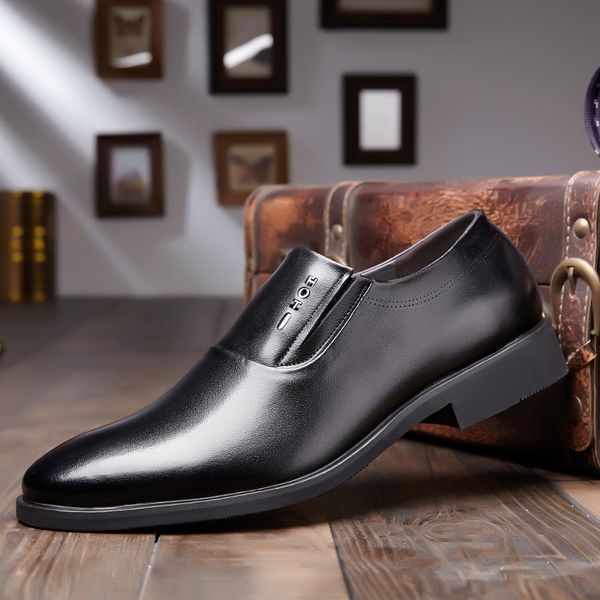 summer fashion cowhide men's busins drs leather shoes inner heightening breathable korean sandals, Black
summer fashion cowhide men's busins drs leather shoes inner heightening breathable korean sandals, Black
