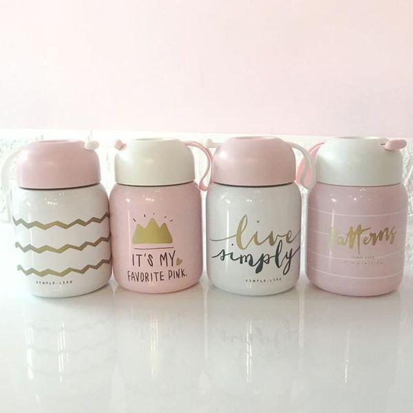 mugs korean cute ins style fashion mini vacuum flasks 2021 personality creative simple pink girl stainless steel cups
mugs korean cute ins style fashion mini vacuum flasks 2021 personality creative simple pink girl stainless steel cups