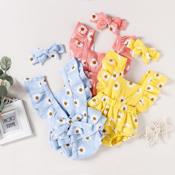 jumpsuits baby & children's girls two-piece clothes set, floral printed pattern sleeveless romper + headdress, pink/ yellow/ blue
jumpsuits baby & children's girls two-piece clothes set, floral printed pattern sleeveless romper + headdress, pink/ yellow/ blue