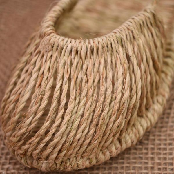 slippers agesea handmade straw green men's chinese style classic personality woven sandals couple shoes stage props cx, Black
slippers agesea handmade straw green men's chinese style classic personality woven sandals couple shoes stage props cx, Black