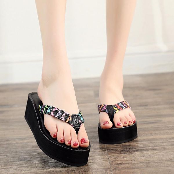 slippers national cool drag women wear women's beach herringbone outside summer comfortable and durable fashion, Black
slippers national cool drag women wear women's beach herringbone outside summer comfortable and durable fashion, Black