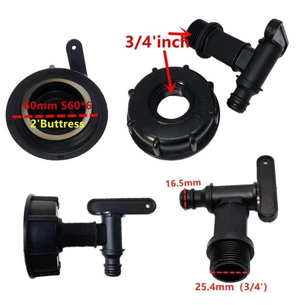 watering equipments s60x6 thread plastic ibc tank tap to 3/4 inch garden hose connector replacement barrel joint exhaust faucet switch fitti
watering equipments s60x6 thread plastic ibc tank tap to 3/4 inch garden hose connector replacement barrel joint exhaust faucet switch fitti