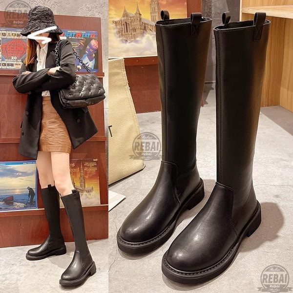boots winter knee high boot women mid calf natural genuine leather platform motorcycle zipper ladies long botas mujer 2022, Black
boots winter knee high boot women mid calf natural genuine leather platform motorcycle zipper ladies long botas mujer 2022, Black