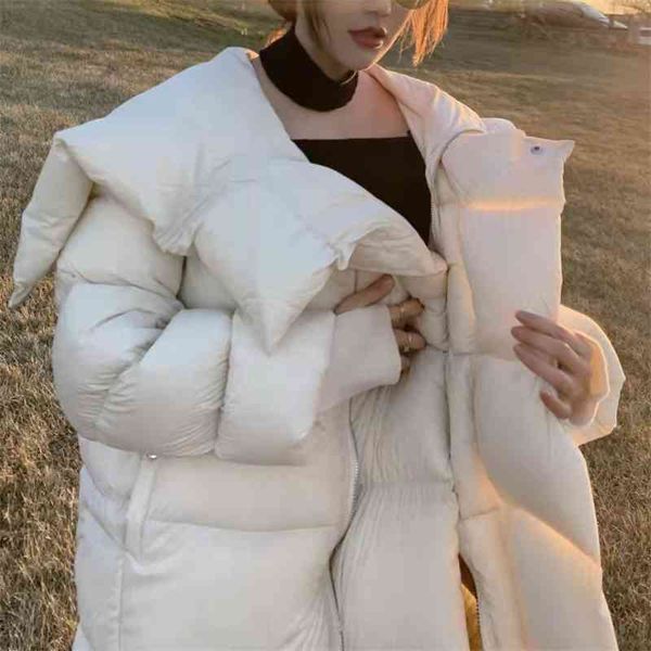 2021 winter new net red sweet light high-end bread long thickened big quilt white down jacket women, Black
2021 winter new net red sweet light high-end bread long thickened big quilt white down jacket women, Black