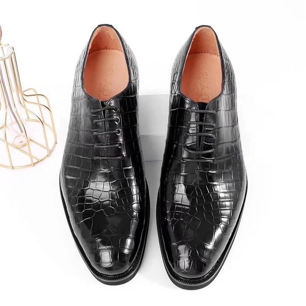 business style authentic crocodile belly skin men's lace-up dress shoes genuine exotic alligator leather male black oxford
business style authentic crocodile belly skin men's lace-up dress shoes genuine exotic alligator leather male black oxford