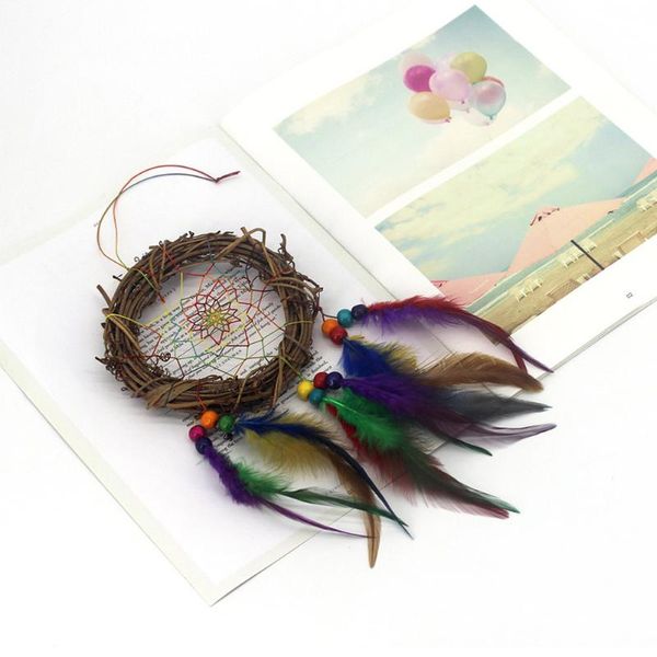 india handmade black dream catcher rattan dreamcatcher with feathers for home wall decorations ornament decorative objects & figurines
india handmade black dream catcher rattan dreamcatcher with feathers for home wall decorations ornament decorative objects & figurines