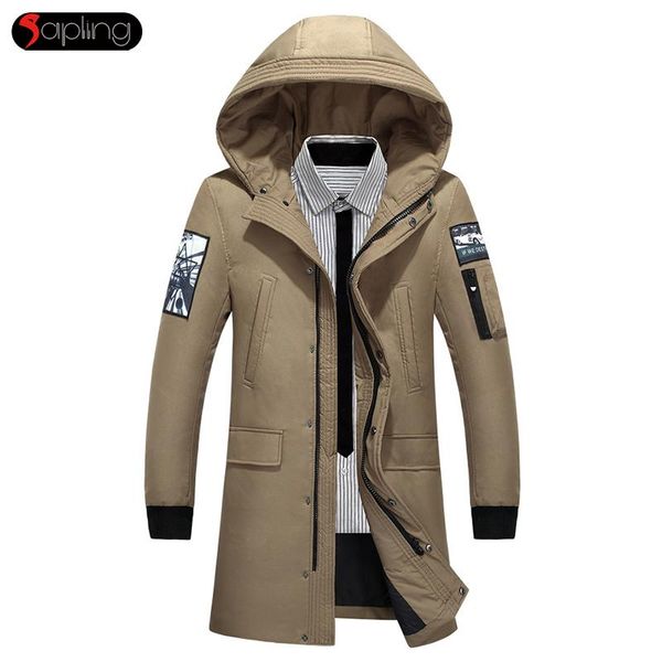 men's down & parkas winter men jacket white duck x-long section casual thickening warm youth men's hooded coat drop, Black
men's down & parkas winter men jacket white duck x-long section casual thickening warm youth men's hooded coat drop, Black