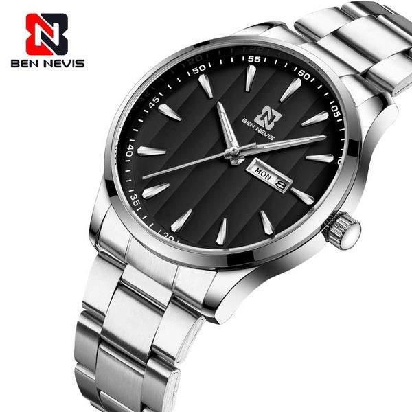 wristwatches large watches for men luxury business steel wrist watch male clock relogio masculino stainless watchband, Slivery;brown
wristwatches large watches for men luxury business steel wrist watch male clock relogio masculino stainless watchband, Slivery;brown