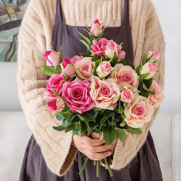 single rose artificial flower wedding decoration street wall arrangement props silk decorative flowers & wreaths
single rose artificial flower wedding decoration street wall arrangement props silk decorative flowers & wreaths