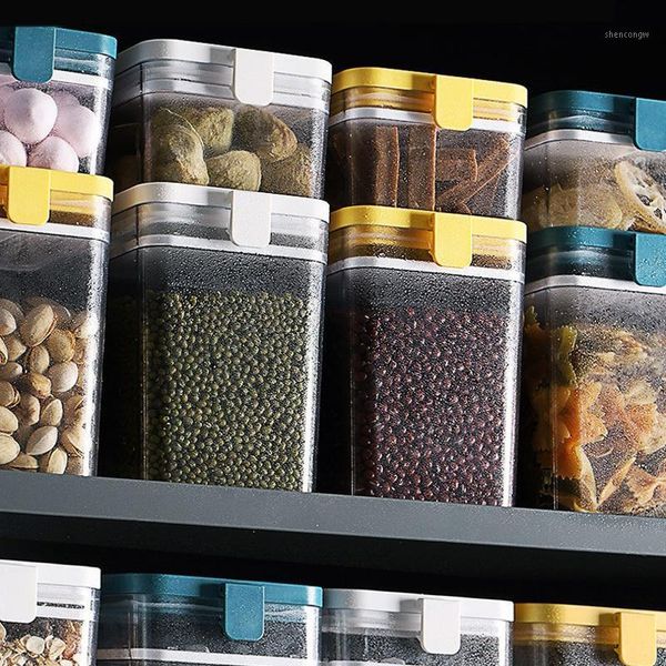 transparent sealed storage airtight cereal plastic container box organizer kitchen containers household items jar spices
transparent sealed storage airtight cereal plastic container box organizer kitchen containers household items jar spices