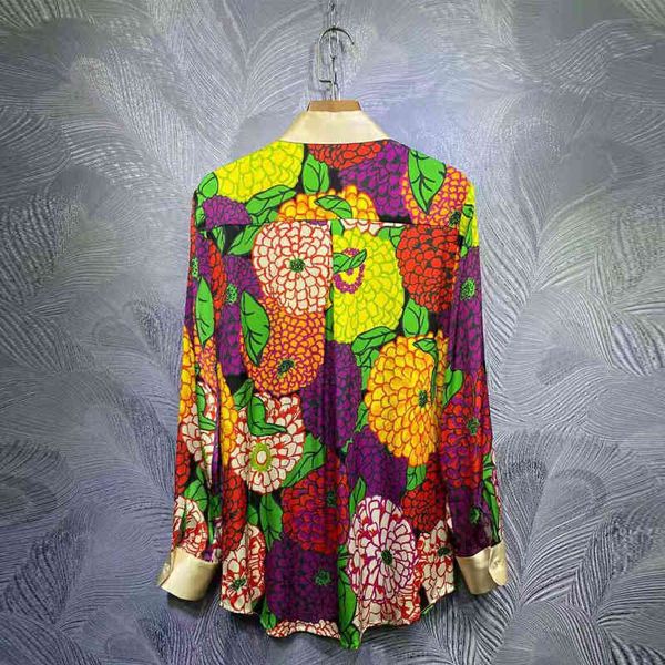 shirts blouses blouses seqinyy 92% silk shirt summer spring fashion design feminine runway color flowers print elegant top, White
shirts blouses blouses seqinyy 92% silk shirt summer spring fashion design feminine runway color flowers print elegant top, White