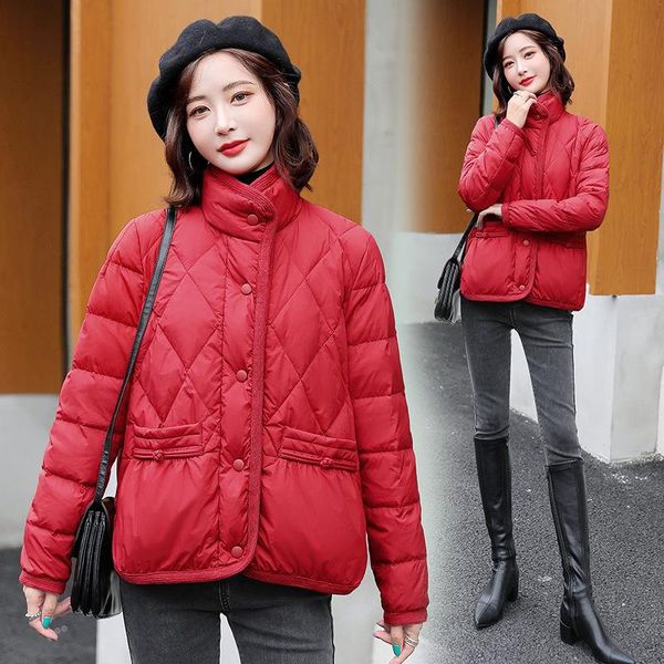 women's down & parkas white duck jacket winter clothes 2021 light and warm foreign style small leisure coat fashion, Black
women's down & parkas white duck jacket winter clothes 2021 light and warm foreign style small leisure coat fashion, Black