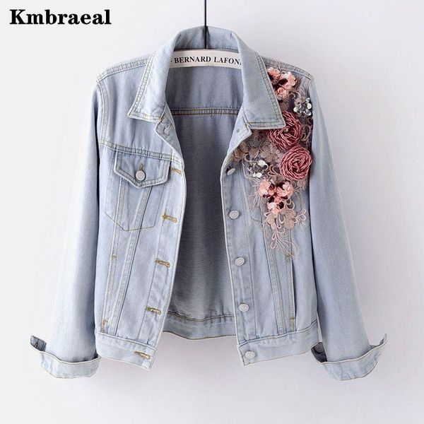 autumn women embroidery flowers pearl bead short denim coat fashion woman long sleeve slim outwear streetwear jeans jacket women's jack, Black;brown
autumn women embroidery flowers pearl bead short denim coat fashion woman long sleeve slim outwear streetwear jeans jacket women's jack, Black;brown