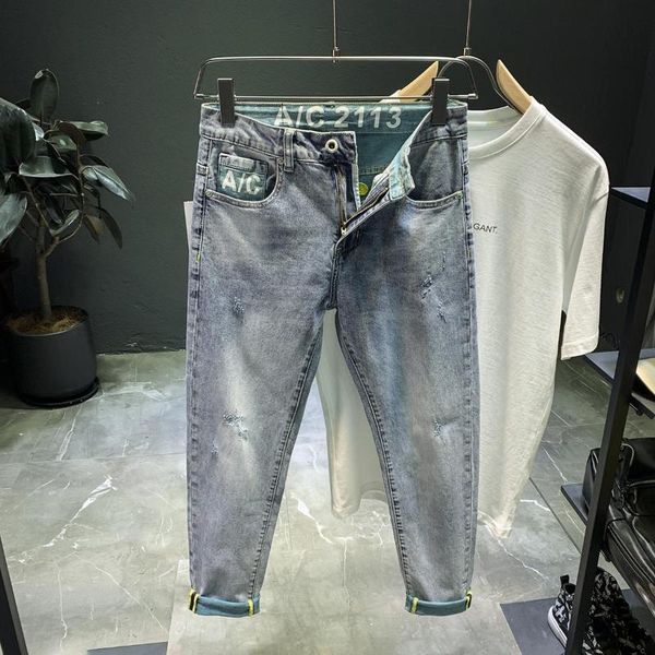 men's jeans hip hop loose men male trousers simple design cozy all-match students daily casual straight denim pants, Blue
men's jeans hip hop loose men male trousers simple design cozy all-match students daily casual straight denim pants, Blue