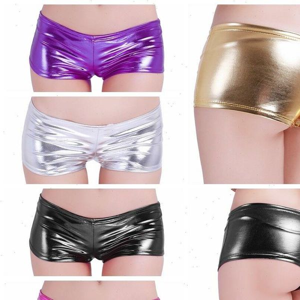 shiny metallic patent leather women short boy boxer night club party hipster boyshorts, White;black
shiny metallic patent leather women short boy boxer night club party hipster boyshorts, White;black