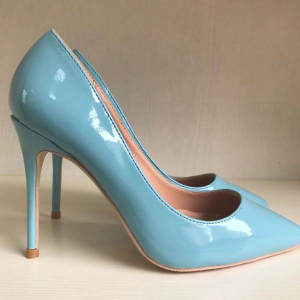 fashion women pumps sky blue patent leather pointy toe high heels shoes size33-43 12cm 10cm 8cm party dress, Black
fashion women pumps sky blue patent leather pointy toe high heels shoes size33-43 12cm 10cm 8cm party dress, Black