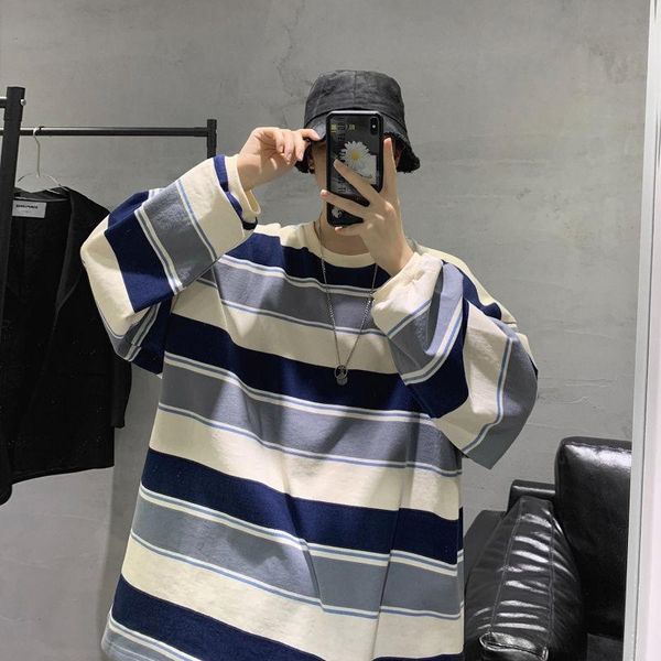 men's sweaters 2021 and women's winter sweater male striped hip-hop punk pullover street casual fashion clothes men harajuku korea, White;black
men's sweaters 2021 and women's winter sweater male striped hip-hop punk pullover street casual fashion clothes men harajuku korea, White;black