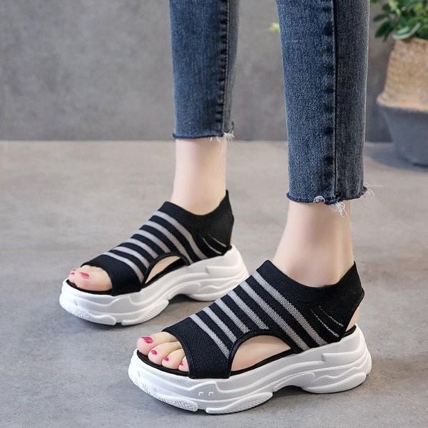 sandals summer women wedge breathable mesh shoes female peep toe ladies solid slip-on comfortable ladiesfg87, Black
sandals summer women wedge breathable mesh shoes female peep toe ladies solid slip-on comfortable ladiesfg87, Black