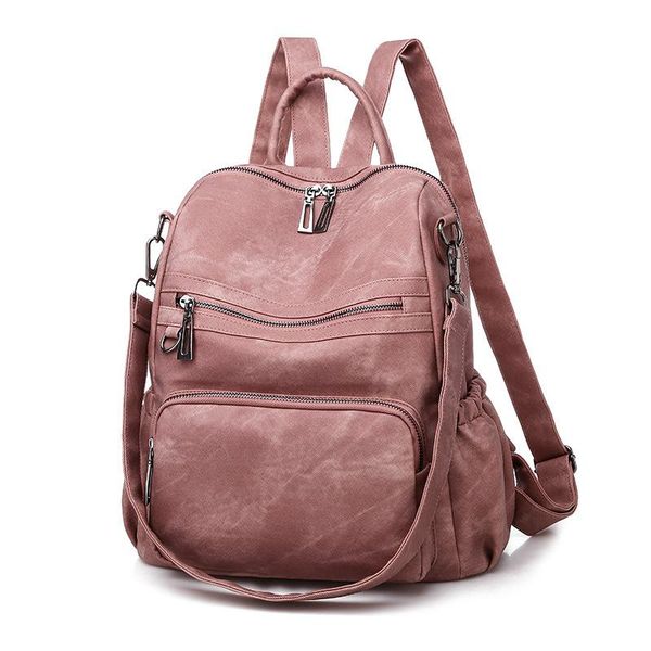 outdoor bags women soft leather backpack fashion casual shoulder bag backpacks large capacity school zipper bagckpack mochila
outdoor bags women soft leather backpack fashion casual shoulder bag backpacks large capacity school zipper bagckpack mochila