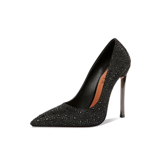 dress shoes womens pointed toe rhinestones crystal steel high heel pumps sandals party nightclub bling 2022, Black
dress shoes womens pointed toe rhinestones crystal steel high heel pumps sandals party nightclub bling 2022, Black