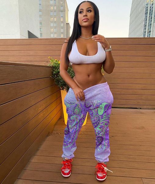 Women's Pants & Capris Activewear Women Bandanna Print Jogger Streetwear Confortable Fitness Sportwear Ladies Workout Trousers Winter O, Black;white
Women's Pants & Capris Activewear Women Bandanna Print Jogger Streetwear Confortable Fitness Sportwear Ladies Workout Trousers Winter O, Black;white
