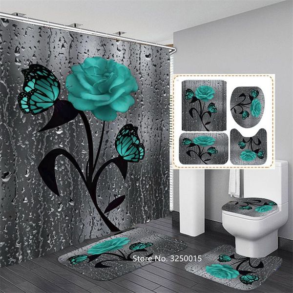 shower curtains art flowers 4 pieces non-slip bathroom carpet waterproof curtain base cover toilet mat home decor
shower curtains art flowers 4 pieces non-slip bathroom carpet waterproof curtain base cover toilet mat home decor