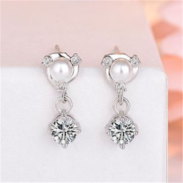 dangle & chandelier style noble inlaid beautiful earrings jewelry geometric design temperament fashion elegant exquisite women's, Silver
dangle & chandelier style noble inlaid beautiful earrings jewelry geometric design temperament fashion elegant exquisite women's, Silver
