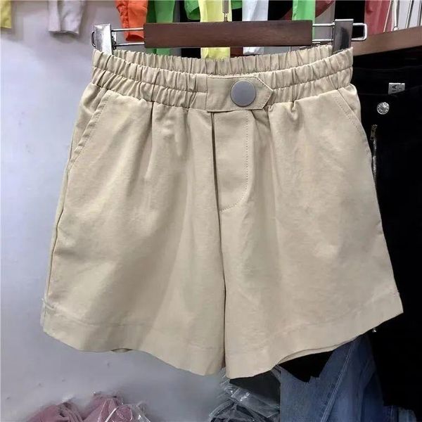women's shorts loose summer thin high waist straight tube wide casual net red super fire, White;black
women's shorts loose summer thin high waist straight tube wide casual net red super fire, White;black