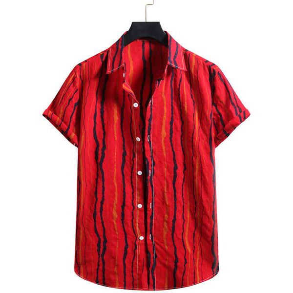 striped shirts men summer short sleeve casual print mens aloha shirt beach holiday hawaiian camisas oversized chemise homme 210524, White;black
striped shirts men summer short sleeve casual print mens aloha shirt beach holiday hawaiian camisas oversized chemise homme 210524, White;black