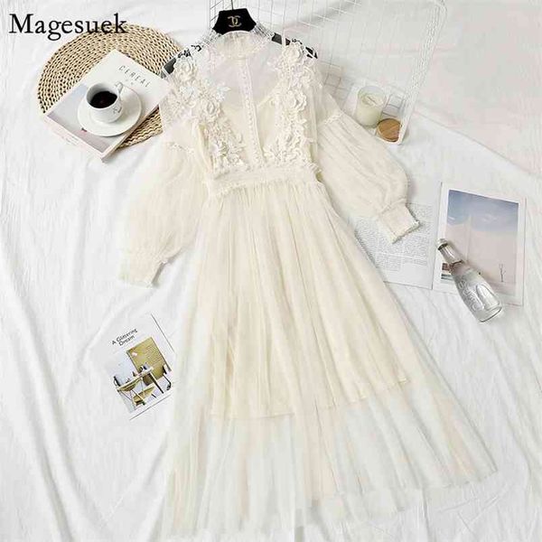 lace flower mesh women dress summer lantern sleeve white long es for party vintage woman 2 piece sets 12041 210512, Black;gray
lace flower mesh women dress summer lantern sleeve white long es for party vintage woman 2 piece sets 12041 210512, Black;gray