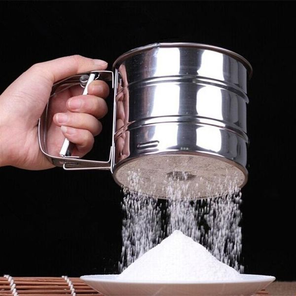kitchen tools stainless steel mesh flour sifter mechanical baking icing sugar shaker sieve tool cup shape & pastry
kitchen tools stainless steel mesh flour sifter mechanical baking icing sugar shaker sieve tool cup shape & pastry