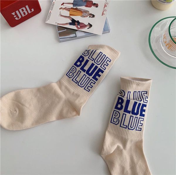 korean blue letter street socks harajuku skateboard sports cotton tide tube men and women, Black
korean blue letter street socks harajuku skateboard sports cotton tide tube men and women, Black