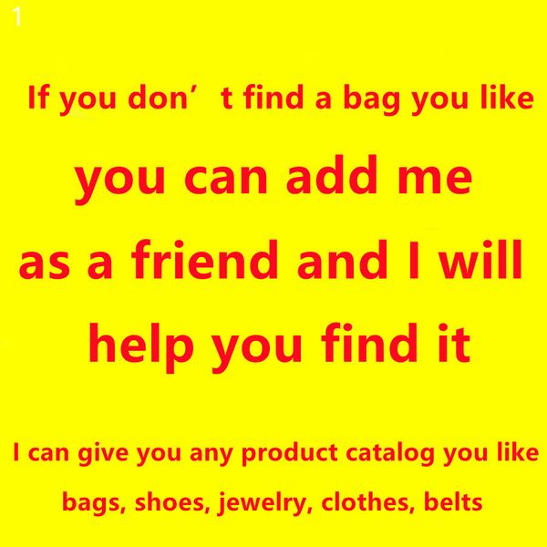 we can find any style of wallets, designer bags, handbags, messenger bags, designer bags, luxury designer bags,please add me ws
we can find any style of wallets, designer bags, handbags, messenger bags, designer bags, luxury designer bags,please add me ws