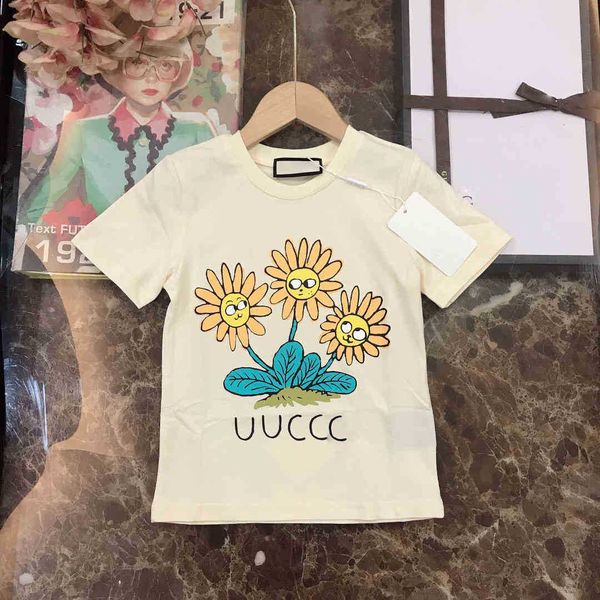 2021ss designers clothes kids t shirt baby designer clothes cotton t shirt solid sphere printing beige with sunflower clothing size 100-150, Blue
2021ss designers clothes kids t shirt baby designer clothes cotton t shirt solid sphere printing beige with sunflower clothing size 100-150, Blue