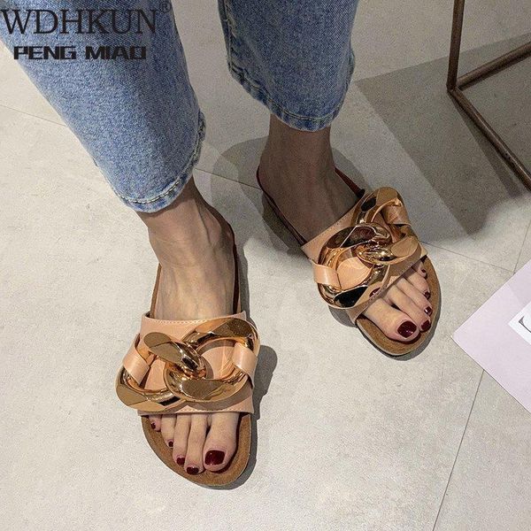 slippers 2021 summer open toe suede leather rubber sandals for women garden flat slides chain designer shoes mules zapatos, Black
slippers 2021 summer open toe suede leather rubber sandals for women garden flat slides chain designer shoes mules zapatos, Black